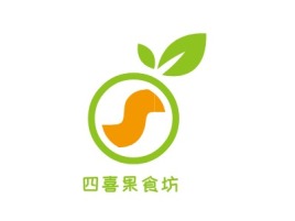 肇庆四喜果食坊品牌logo设计