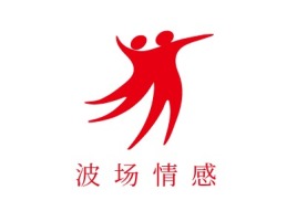 巢湖波 场 情 感logo标志设计
