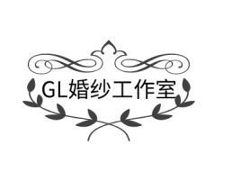 湖南GL婚纱工作室婚庆门店logo设计