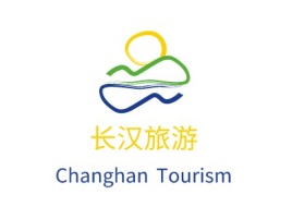 长汉旅游logo标志设计