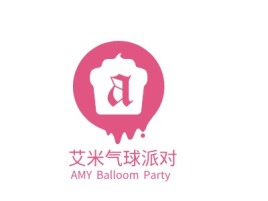 长春艾米气球派对企业标志设计