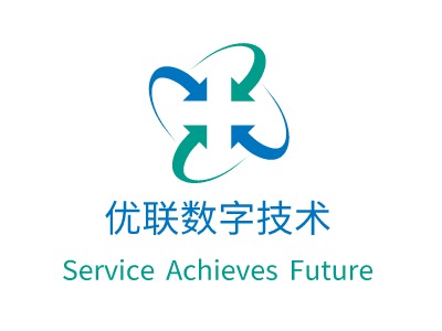 优联数字技术LOGO设计