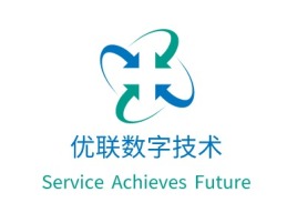 优联数字技术公司logo设计