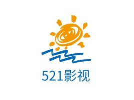 521影视logo标志设计