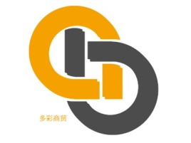 多彩商贸公司logo设计