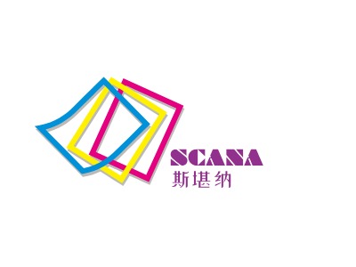 SCANA斯堪纳LOGO设计