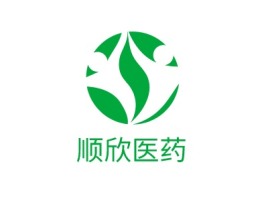 顺欣医药公司logo设计