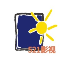 阜新521影视企业标志设计