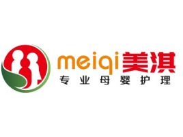meiqi门店logo设计