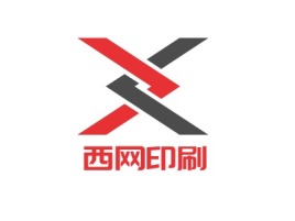 辽宁西网印刷logo标志设计