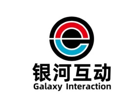 孝感银河互动公司logo设计