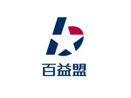 鄂州百益盟logo标志设计