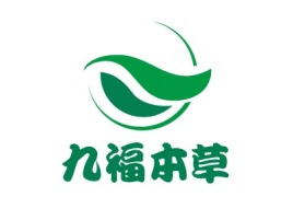 九福本草品牌logo设计