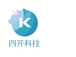 四开科技公司logo设计