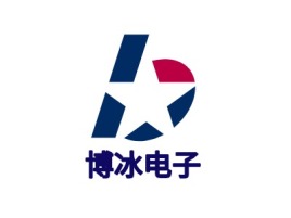博冰电子公司logo设计