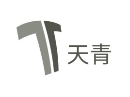 天青婚庆门店logo设计
