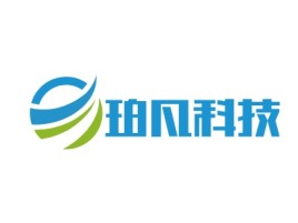 珀凡科技门店logo标志设计