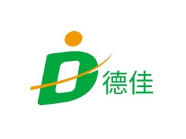 河北德佳门店logo设计