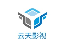 甘孜州云天影视logo标志设计