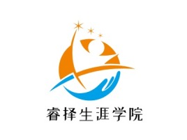 浙江睿择生涯学院logo标志设计