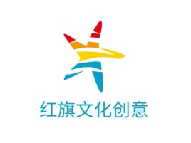 长春红旗文化创意logo标志设计