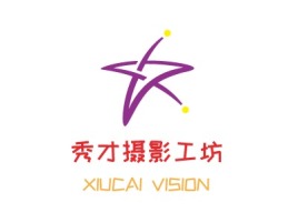 XIUCAI VISIONlogo标志设计
