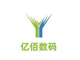 亿佰数码公司logo设计