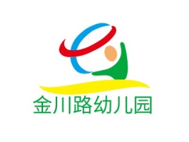 金川路幼儿园logo标志设计