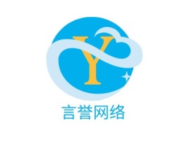 言誉网络公司logo设计