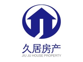 河南久居房产企业标志设计