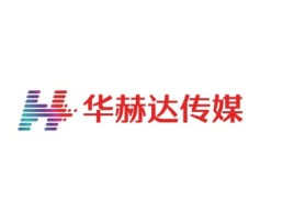 华赫达传媒logo标志设计