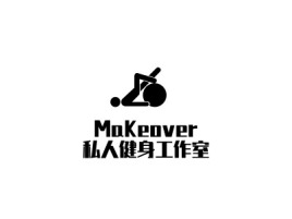 重庆MaKeover私人健身工作室logo标志设计