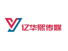 亿华熙传媒logo标志设计