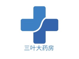 河北三叶大药房门店logo设计
