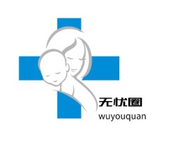 鹤壁无忧圈门店logo标志设计