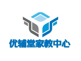 岳阳优辅堂家教中心logo标志设计