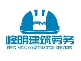 FENG MING CONSTRUCTION SERVICES企业标志设计