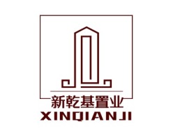 北京新乾基置业企业标志设计