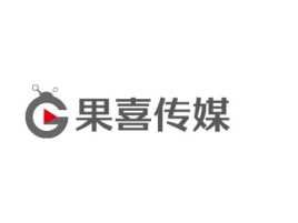 江西果喜传媒logo标志设计