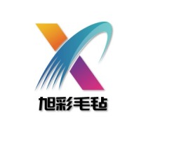 潮州旭彩毛毡公司logo设计