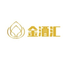 福建金酒汇店铺logo头像设计