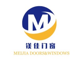 凉山州MEIJIA DOORS&WINDOWS企业标志设计