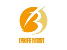  博胜耐材公司logo设计