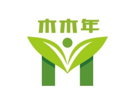 山东木木年门店logo设计