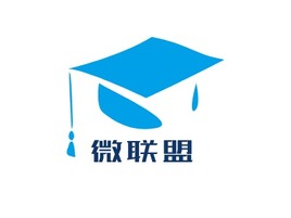 微联盟logo标志设计