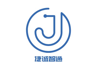 捷誠(chéng)智通LOGO設(shè)計(jì)