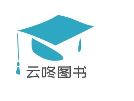 湖州云咚图书logo标志设计