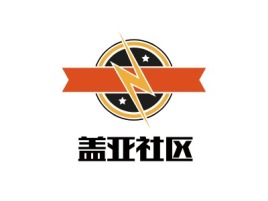 盖亚社区金融公司logo设计