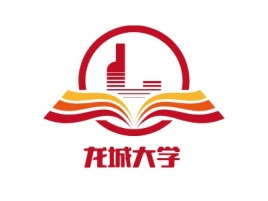 龙城大学logo标志设计