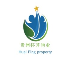 贵州怀萍物业企业标志设计